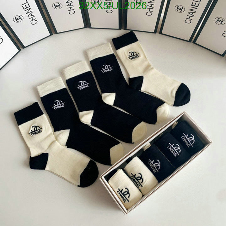 Sock-Chanel Code: UL2026 $: 32USD