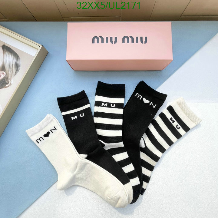 Sock-Miu Miu Code: UL2171 $: 32USD