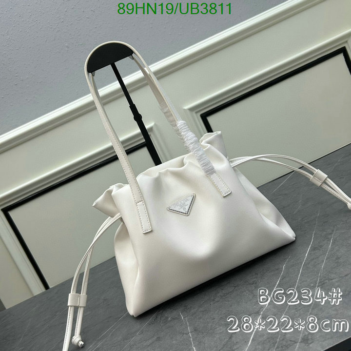 Prada Bag-(4A)-Handbag- Code: UB3811 $: 89USD