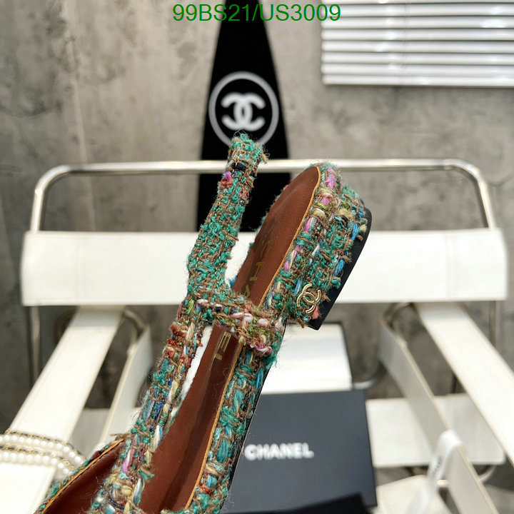 Women Shoes-Chanel Code: US3009 $: 99USD