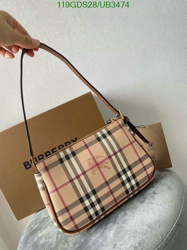 Burberry Bag-(Mirror)-Handbag- Code: UB3474 $: 119USD