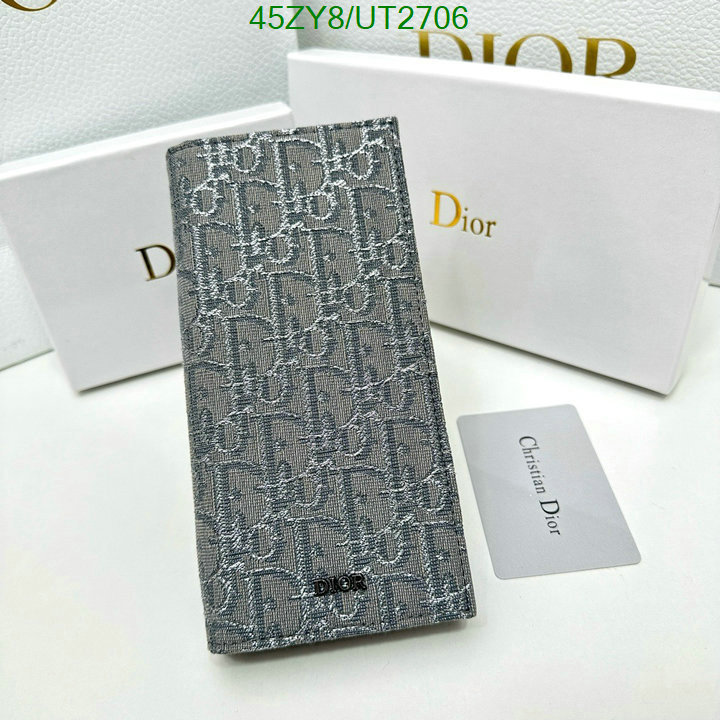 Dior Bag-(4A)-Wallet- Code: UT2706 $: 45USD