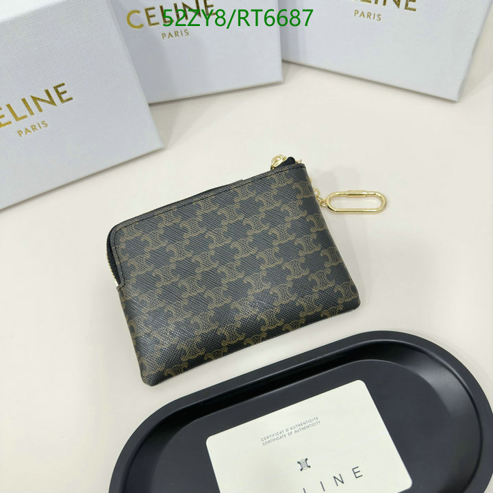 Celine Bag-(4A)-Wallet- Code: RT6687 $: 52USD