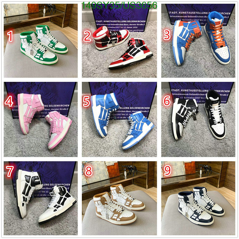 Men shoes-AMIRI Code: US3656 $: 149USD
