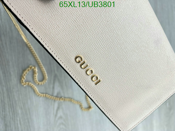 Gucci Bag-(4A)-Diagonal- Code: UB3801 $: 65USD