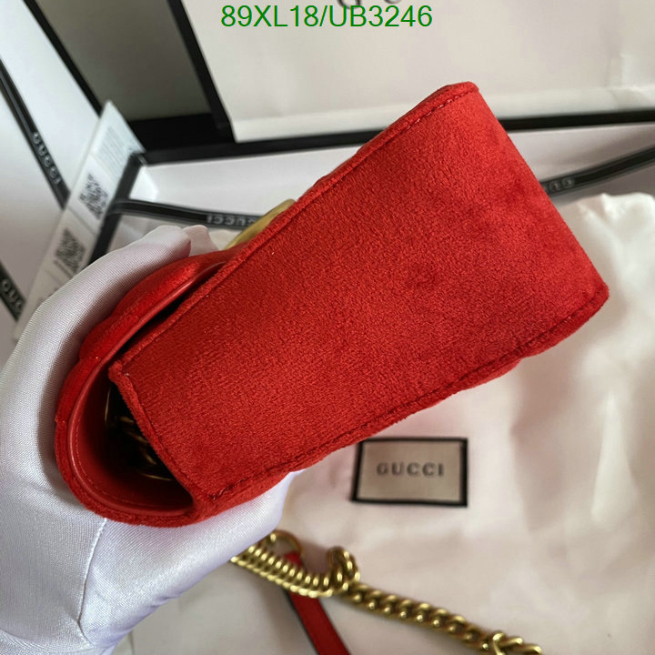 Gucci Bag-(4A)-Marmont Code: UB3246 $: 89USD