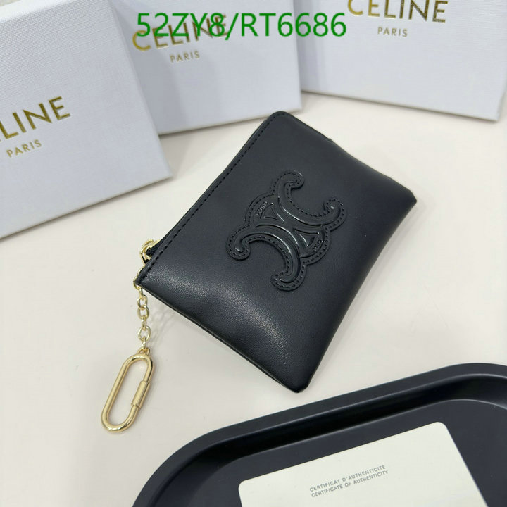 Celine Bag-(4A)-Wallet- Code: RT6686 $: 52USD