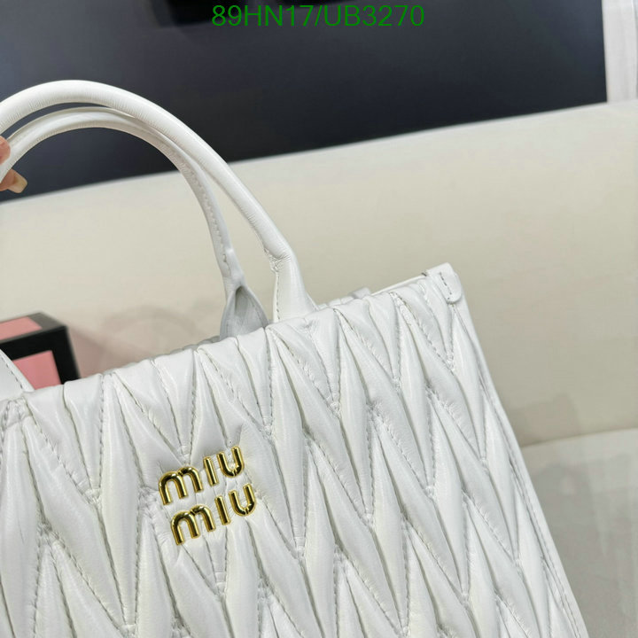 Miu Miu Bag-(4A)-Handbag- Code: UB3270 $: 89USD