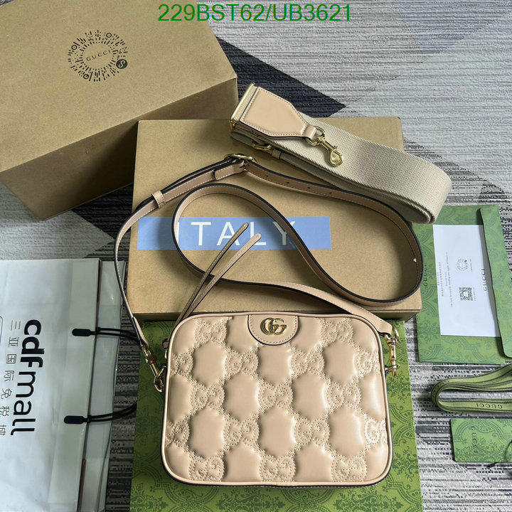 Gucci Bag-(Mirror)-Diagonal- Code: UB3621 $: 229USD