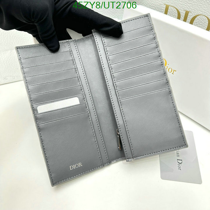 Dior Bag-(4A)-Wallet- Code: UT2706 $: 45USD