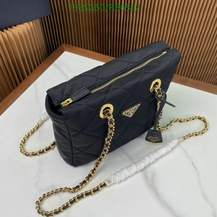 Prada Bag-(Mirror)-Handbag- Code: RB6592