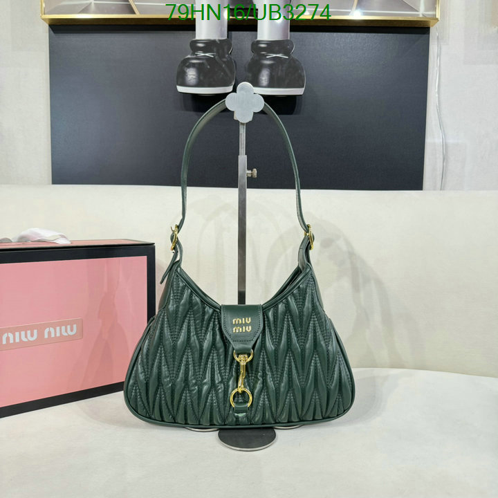 Miu Miu Bag-(4A)-Handbag- Code: UB3274 $: 79USD