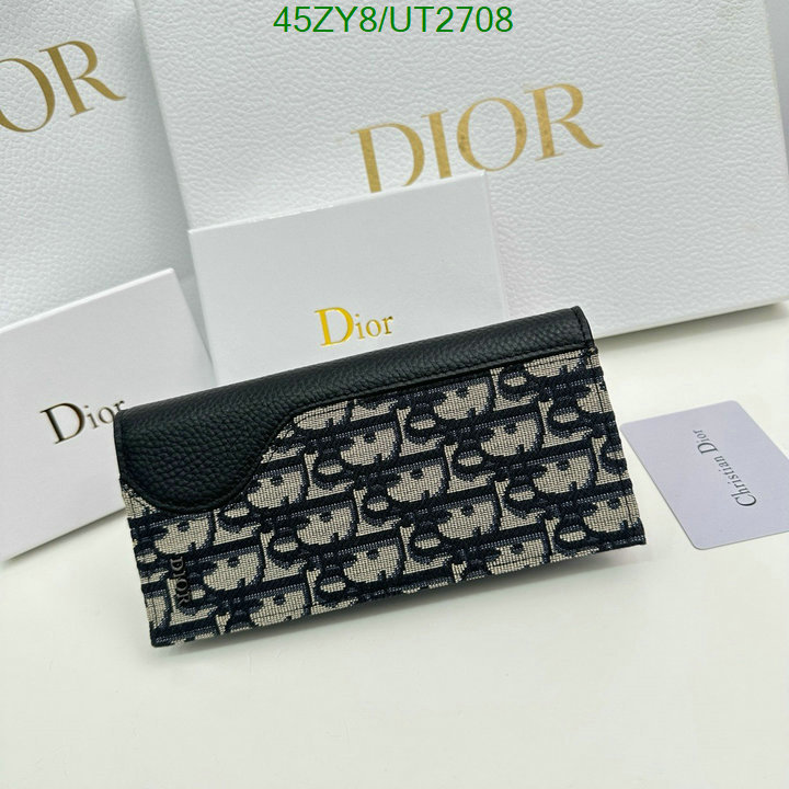 Dior Bag-(4A)-Wallet- Code: UT2708 $: 45USD