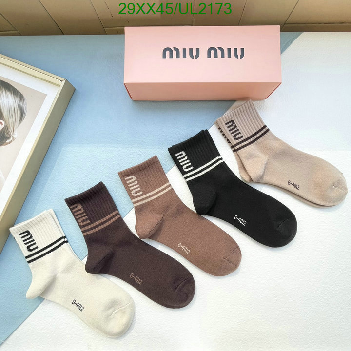 Sock-Miu Miu Code: UL2173 $: 29USD