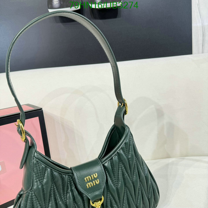 Miu Miu Bag-(4A)-Handbag- Code: UB3274 $: 79USD