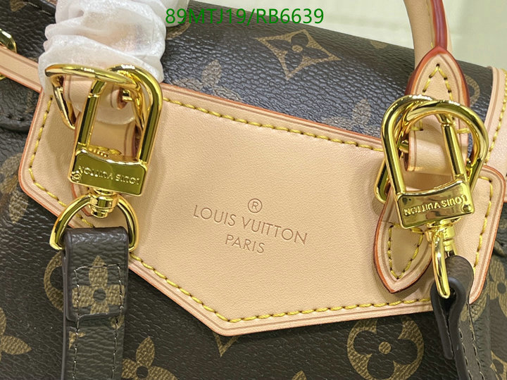 LV Bag-(4A)-Backpack- Code: RB6639 $: 89USD