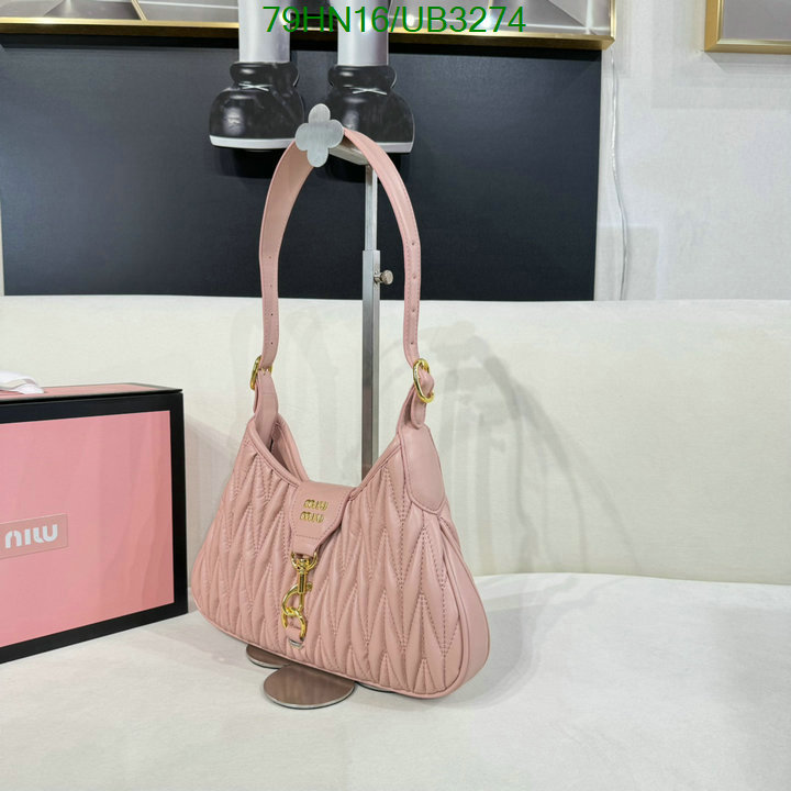 Miu Miu Bag-(4A)-Handbag- Code: UB3274 $: 79USD