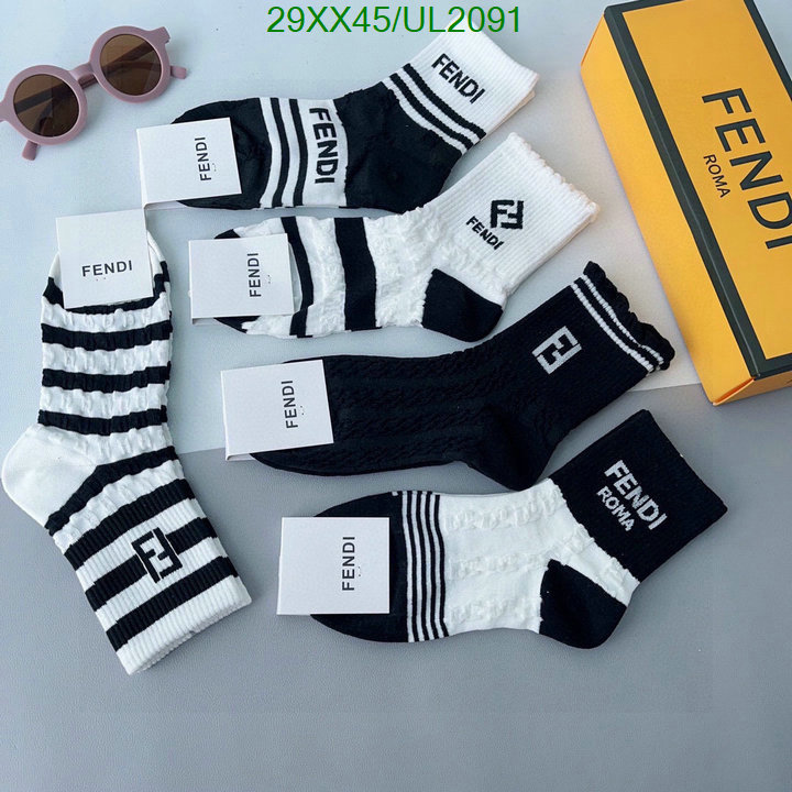 Sock-Fendi Code: UL2091 $: 29USD