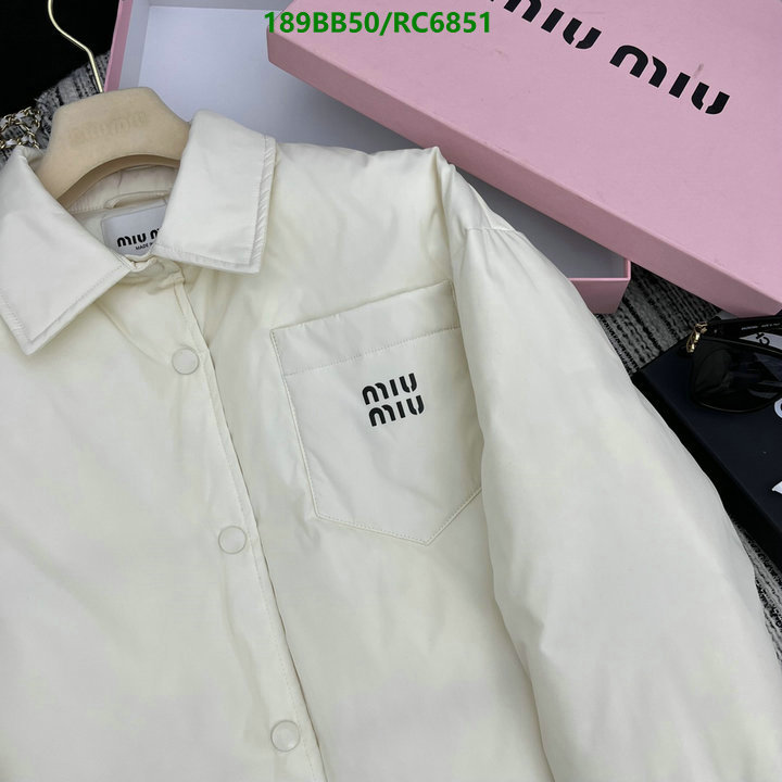 Clothing-MIUMIU Code: RC6851 $: 189USD