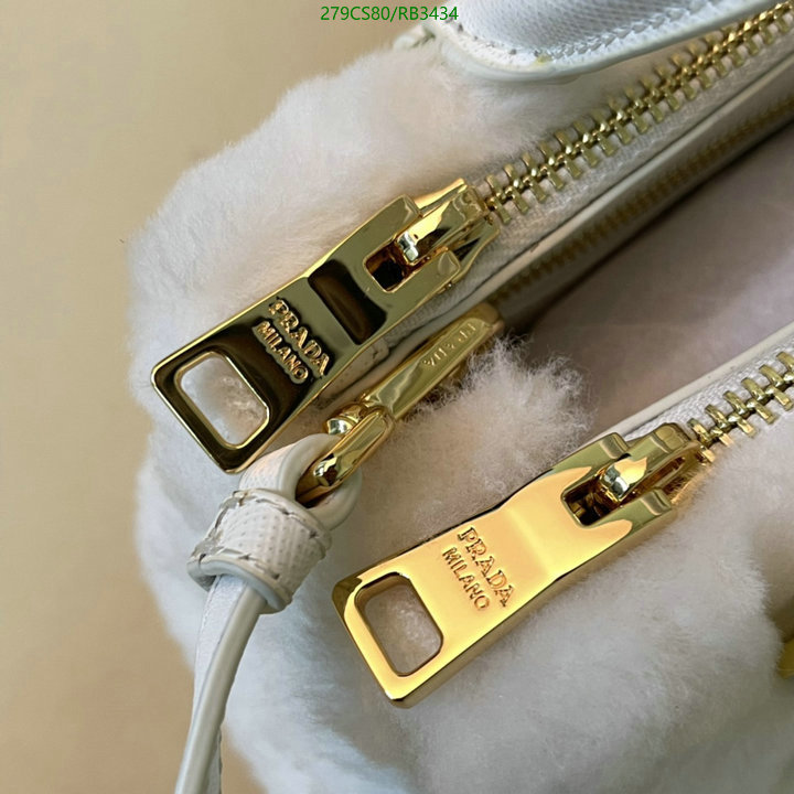 Prada Bag-(Mirror)-Handbag- Code: RB3434 $: 279USD
