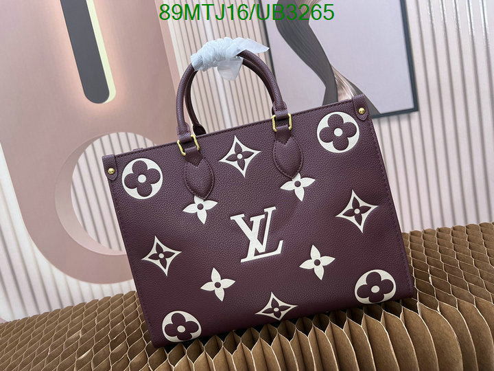 LV Bag-(4A)-Handbag Collection- Code: UB3265 $: 89USD
