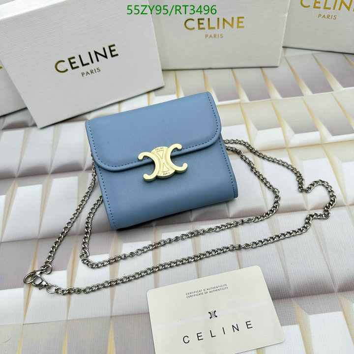 Celine Bag-(4A)-Wallet- Code: RT3496 $: 55USD