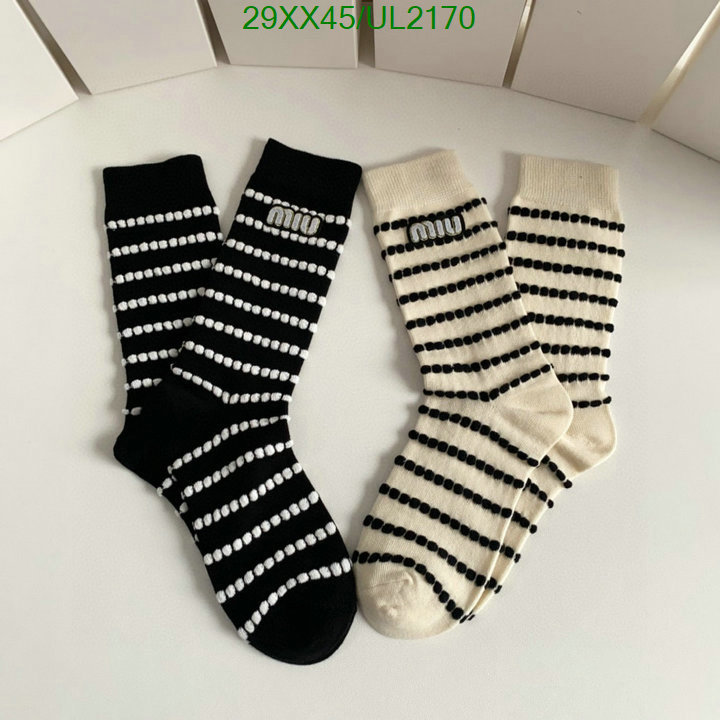 Sock-Miu Miu Code: UL2170 $: 29USD