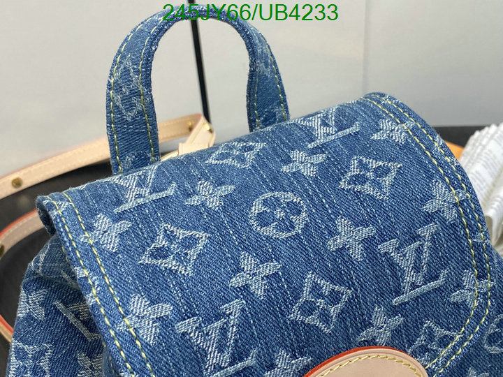 LV Bag-(Mirror)-Backpack- Code: UB4233 $: 245USD