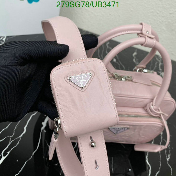 Prada Bag-(Mirror)-Diagonal- Code: UB3471 $: 279USD