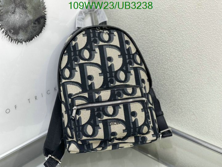 Dior Bag-(4A)-Backpack- Code: UB3238