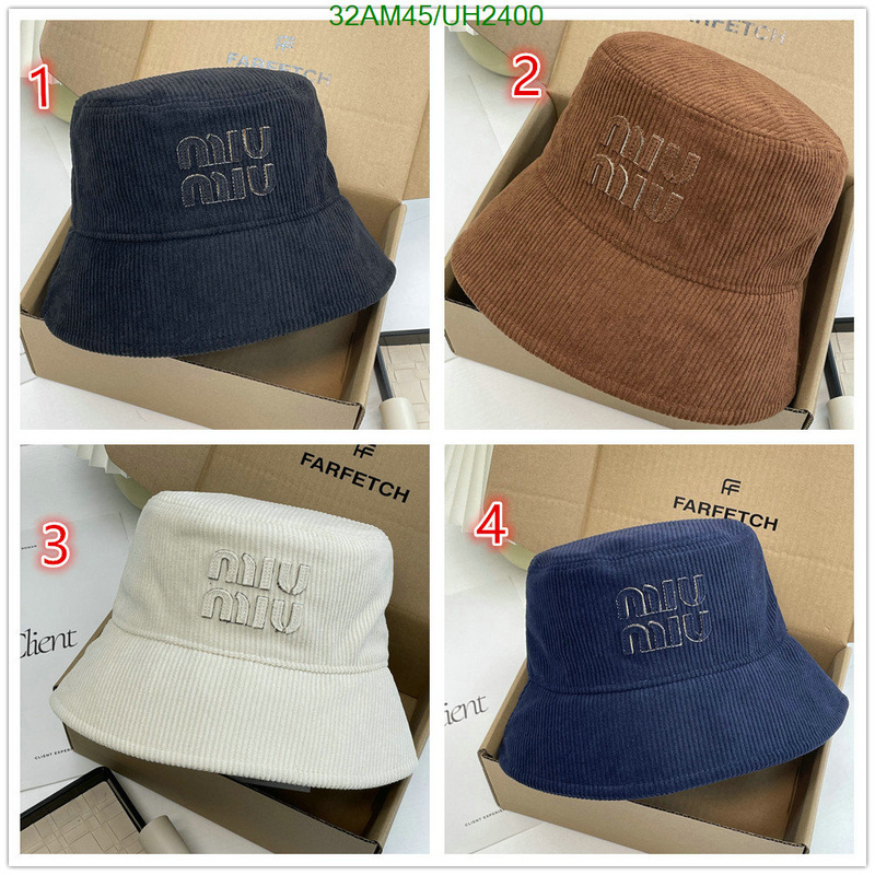 Cap-(Hat)-Miu Miu Code: UH2400 $: 32USD