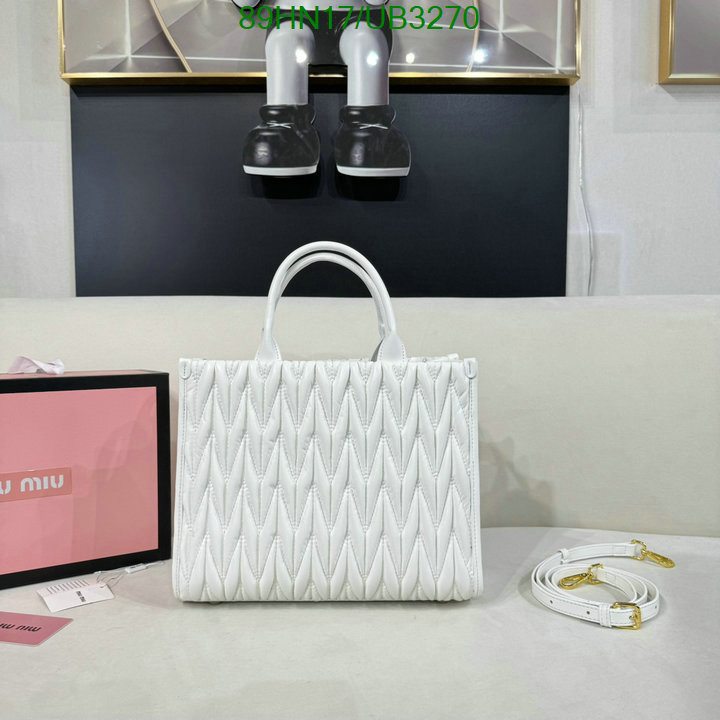 Miu Miu Bag-(4A)-Handbag- Code: UB3270 $: 89USD