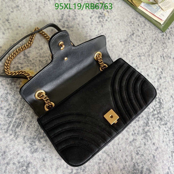 Gucci Bag-(4A)-Marmont Code: RB6763 $: 95USD