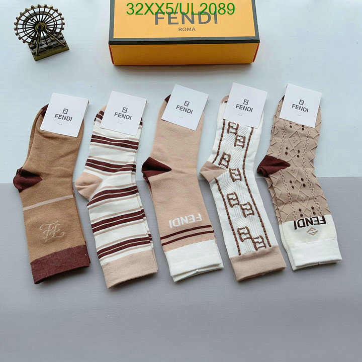 Sock-Fendi Code: UL2089 $: 32USD