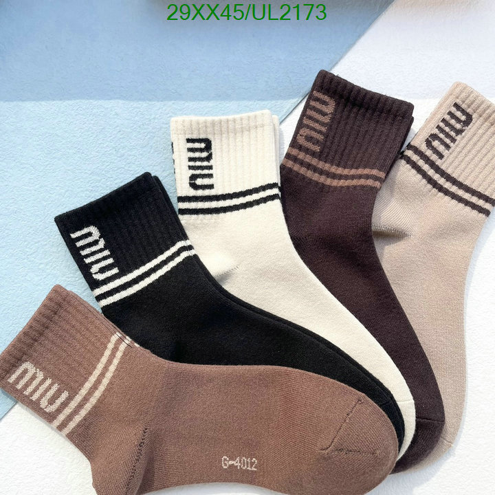 Sock-Miu Miu Code: UL2173 $: 29USD