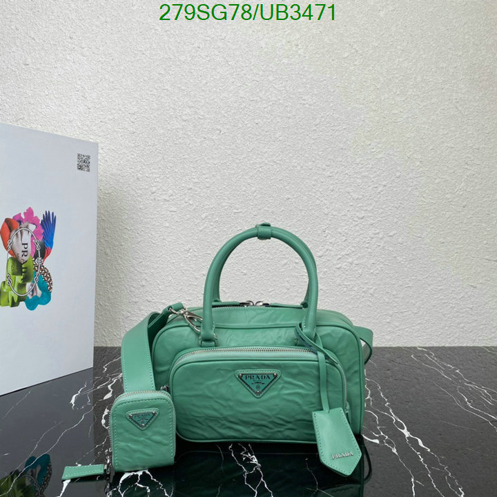 Prada Bag-(Mirror)-Diagonal- Code: UB3471 $: 279USD