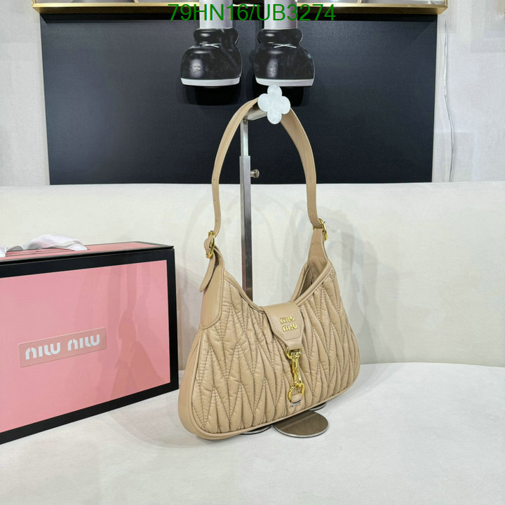 Miu Miu Bag-(4A)-Handbag- Code: UB3274 $: 79USD