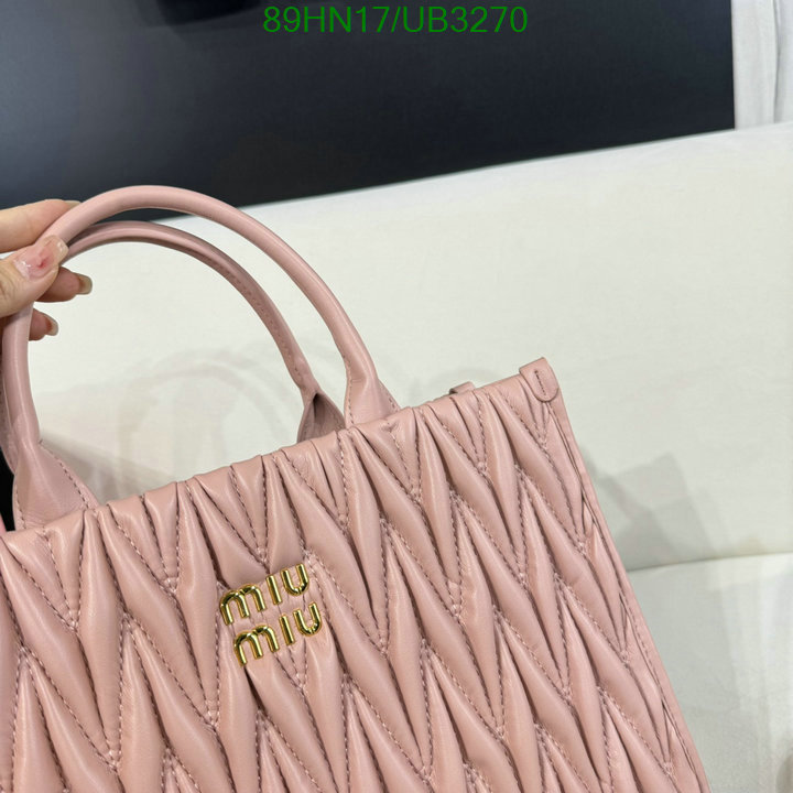 Miu Miu Bag-(4A)-Handbag- Code: UB3270 $: 89USD