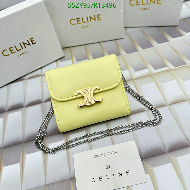 Celine Bag-(4A)-Wallet- Code: RT3496 $: 55USD