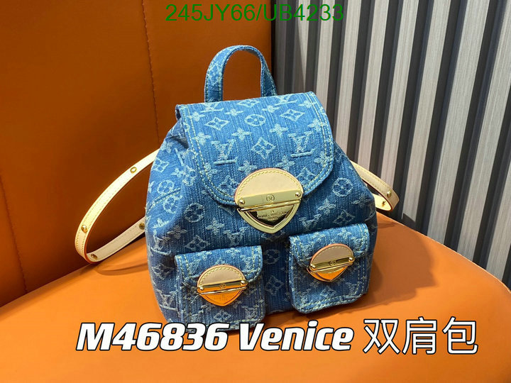 LV Bag-(Mirror)-Backpack- Code: UB4233 $: 245USD