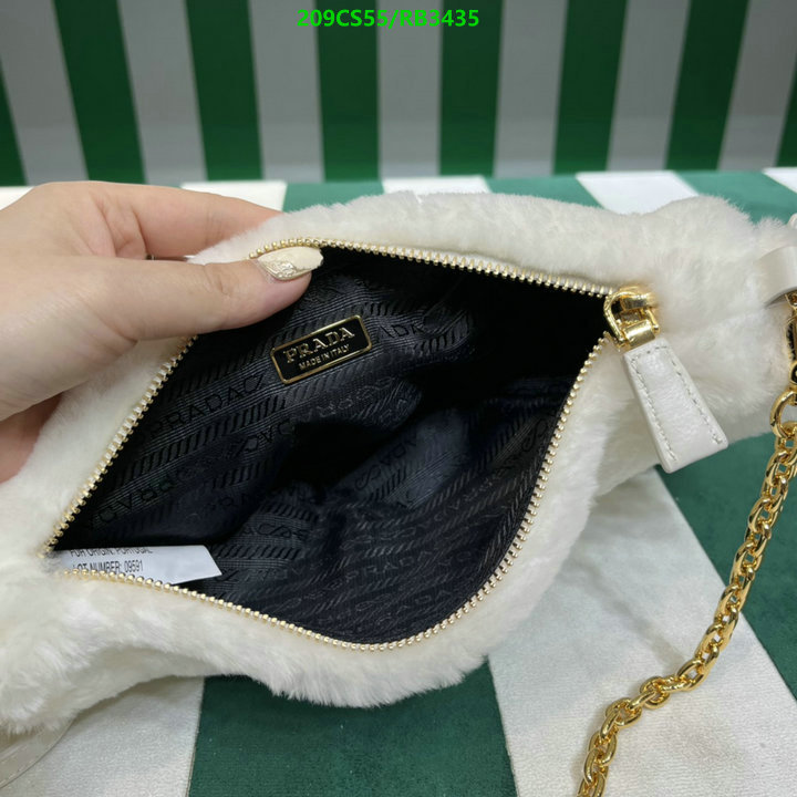 Prada Bag-(Mirror)-Triangle- Code: RB3435 $: 209USD