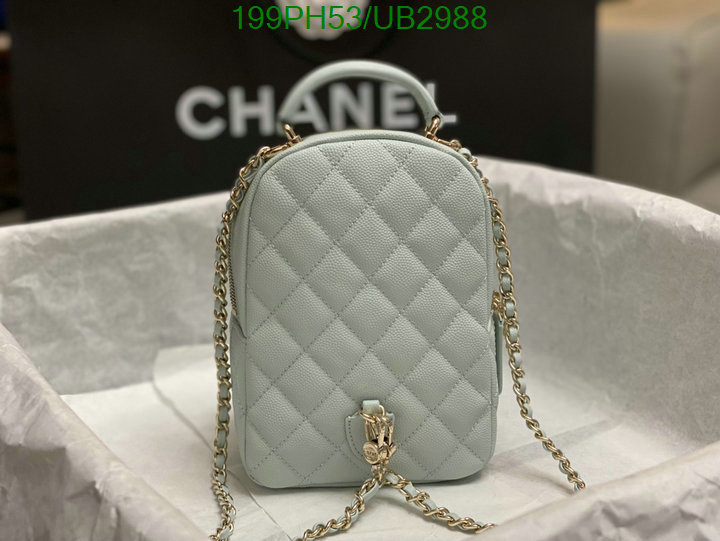 Chanel Bag-(Mirror)-Backpack- Code: UB2988 $: 199USD