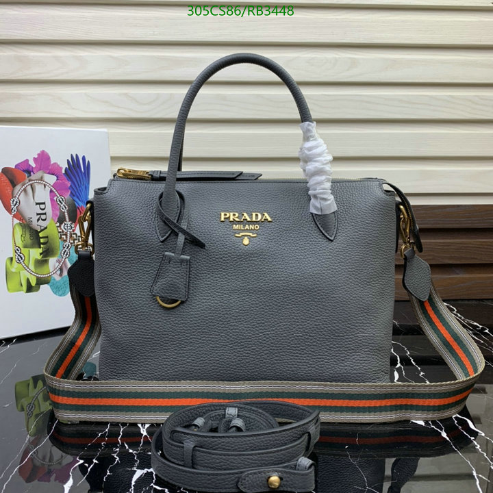 Prada Bag-(Mirror)-Handbag- Code: RB3448 $: 305USD