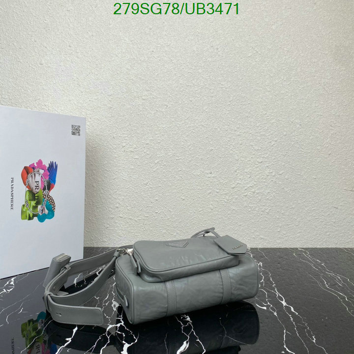 Prada Bag-(Mirror)-Diagonal- Code: UB3471 $: 279USD