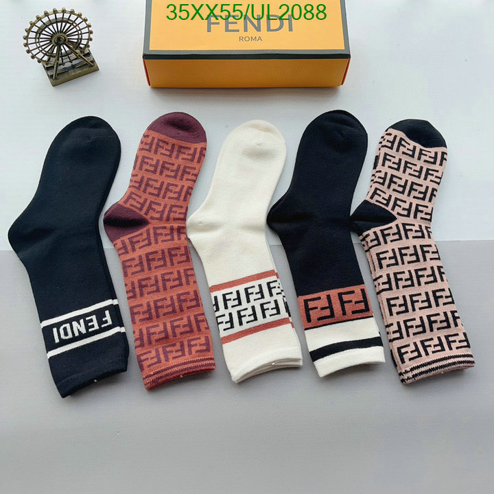 Sock-Fendi Code: UL2088 $: 35USD