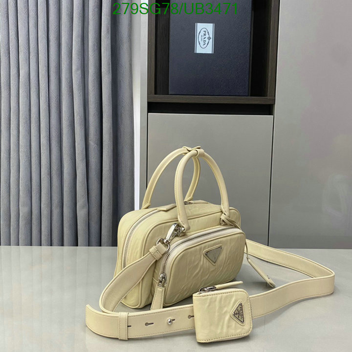 Prada Bag-(Mirror)-Diagonal- Code: UB3471 $: 279USD