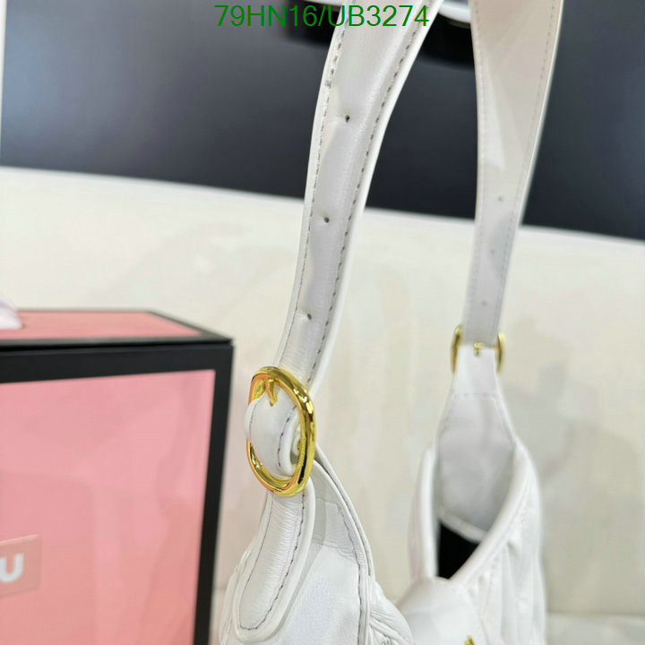 Miu Miu Bag-(4A)-Handbag- Code: UB3274 $: 79USD