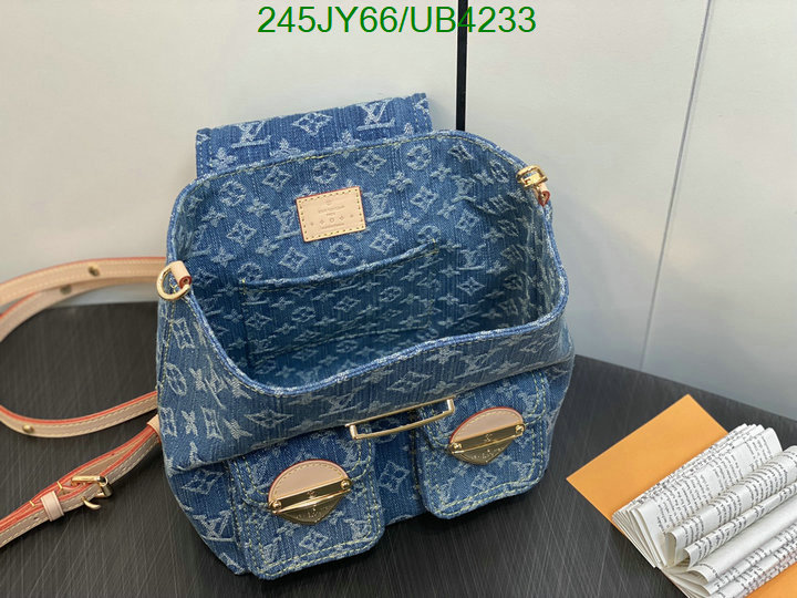 LV Bag-(Mirror)-Backpack- Code: UB4233 $: 245USD