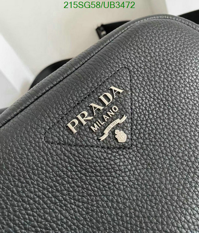 Prada Bag-(Mirror)-Diagonal- Code: UB3472 $: 215USD