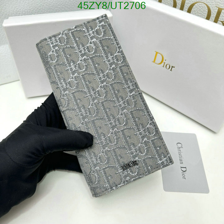 Dior Bag-(4A)-Wallet- Code: UT2706 $: 45USD